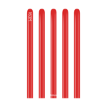 160M Pastel Kırmızı Sosis Balon (Red) 50'li Nozzle Up