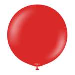 24'' Standart Balon Kırmızı (Red) 2'li