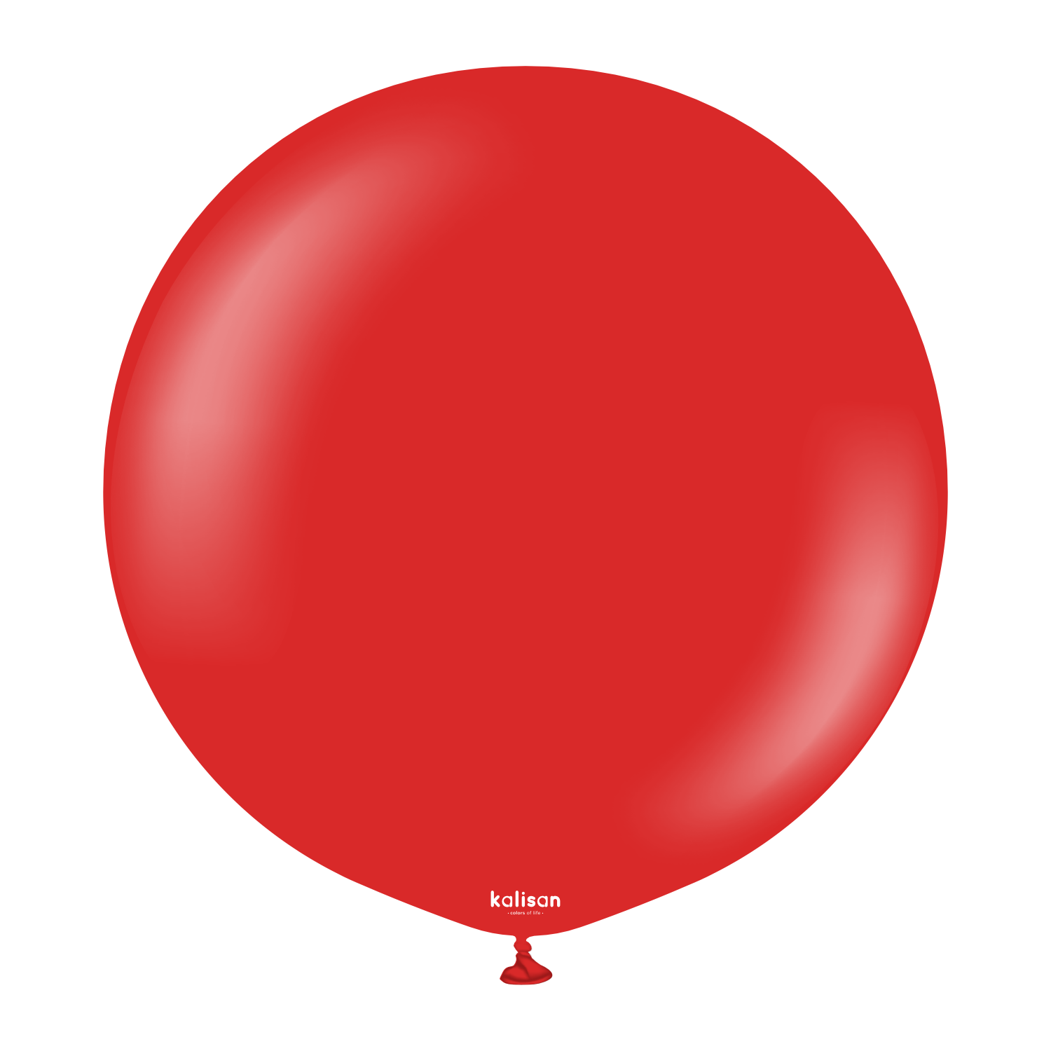 2313-standard-red-24-36-inch-w-logo.png 24'' Standart Balon Kırmızı (Red) 2'li - Görsel 1