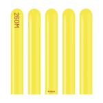 Pastel Sarı Sosis Balon (Yellow) 100'lü
