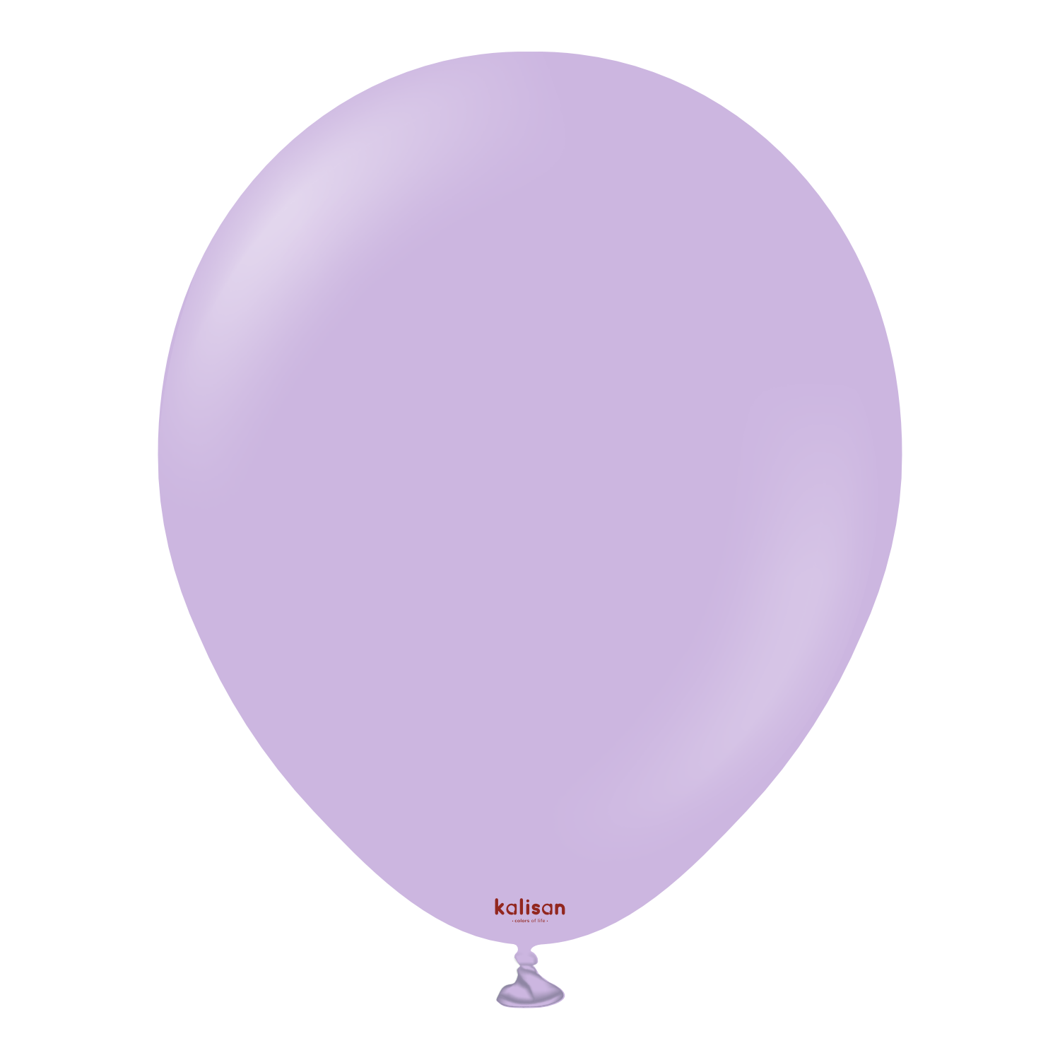 2317-standard-lilac-12-18-inch-w-logo.png 12'' Standart Balon Mavi Lila (Periwinkle) 100'lü - Görsel 1