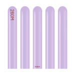 Pastel Lila Sosis Balon (Lilac) 100'lü