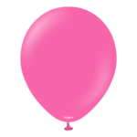 18'' Standart Balon Fuşya (Fuchsia) 5'li