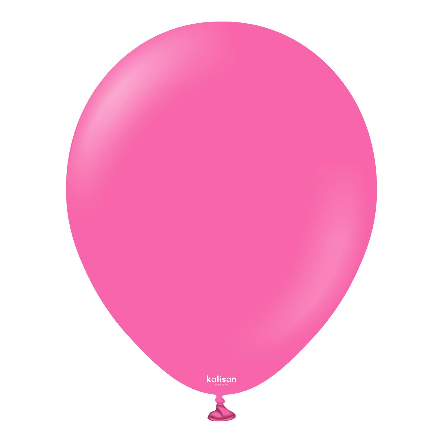 2321-standard-fuchsia-12-18-inch-w-logo-1.png 18'' Standart Balon Fuşya (Fuchsia) 5'li - Görsel 1