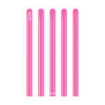 160M Pastel Fuşya Sosis Balon (Fuchsia) 50'li Nozzle Up