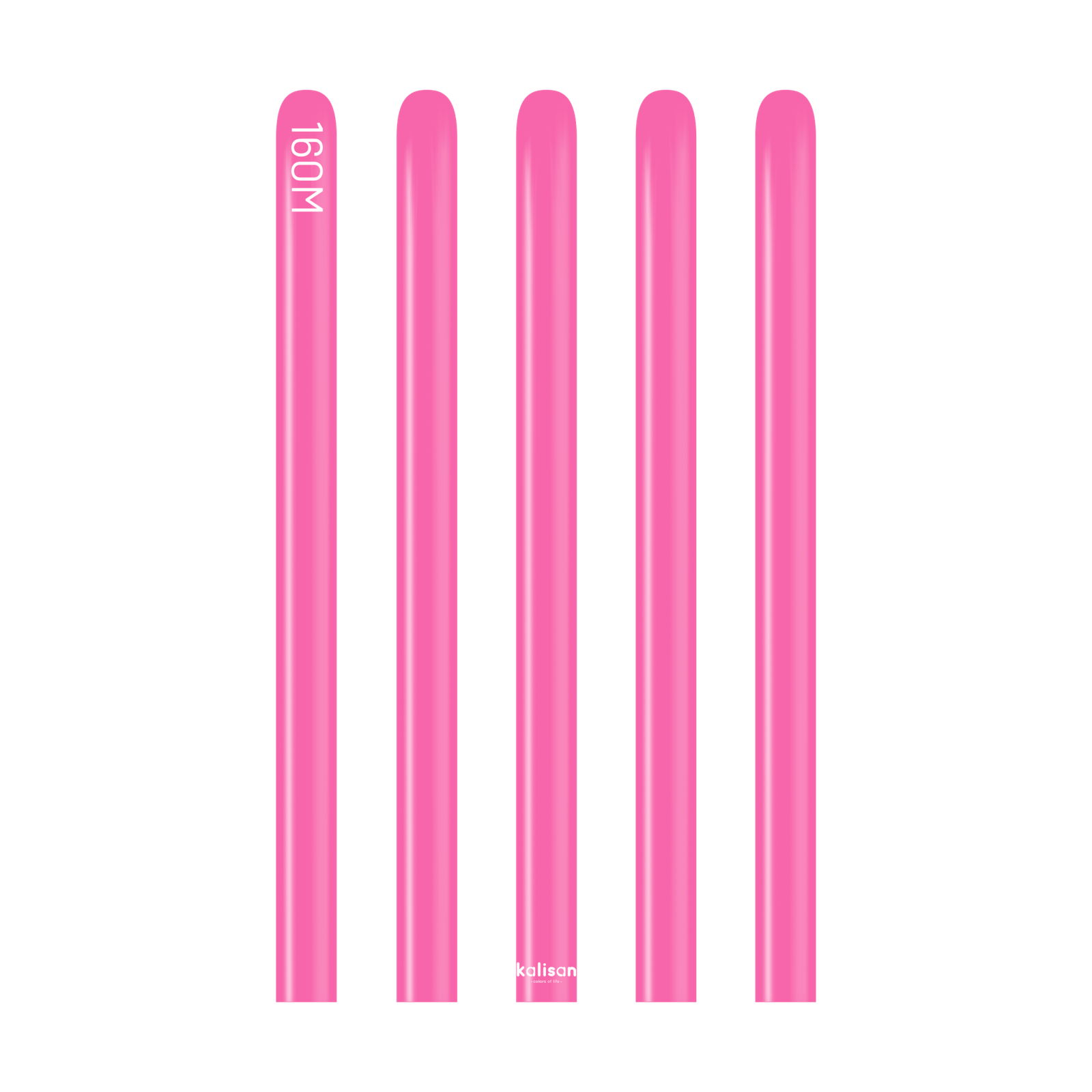 2321-standard-fuchsia-160-w-logo.png 160M Pastel Fuşya Sosis Balon (Fuchsia) 50'li Nozzle Up - Görsel 1