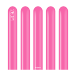 Pastel Fuşya Sosis Balon (Fuchsia) 100'lü