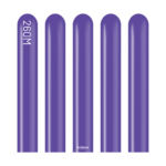 Pastel Mor Sosis Balon (Violet) 100'lü