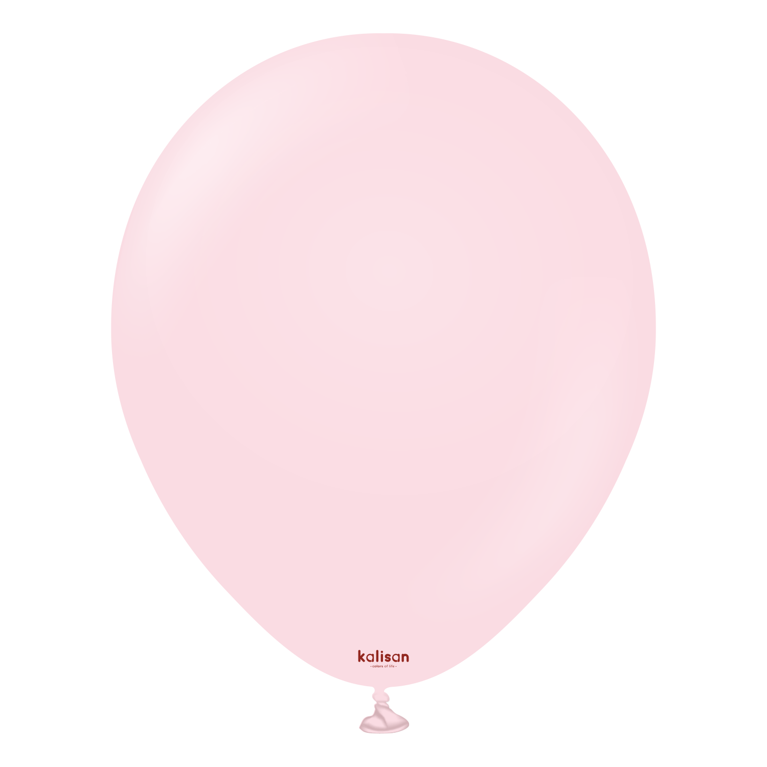 2325-standard-light-pink-18-inch-w-logo.png 18'' Standart Balon Açık Pembe (Light Pink) 5'li - Görsel 1
