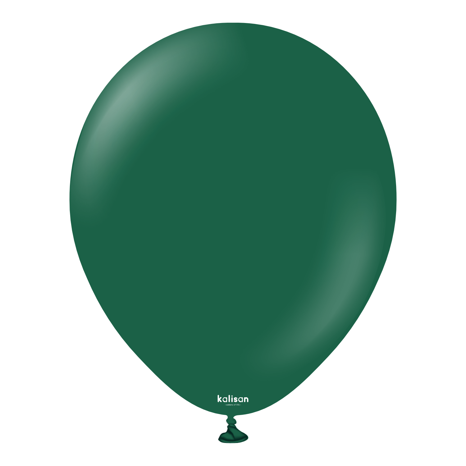 2329-standard-dark-green-12-18-inch-w-logo.png 12'' Standart Balon Koyu Yeşil (Dark Green) 100'lü - Görsel 1