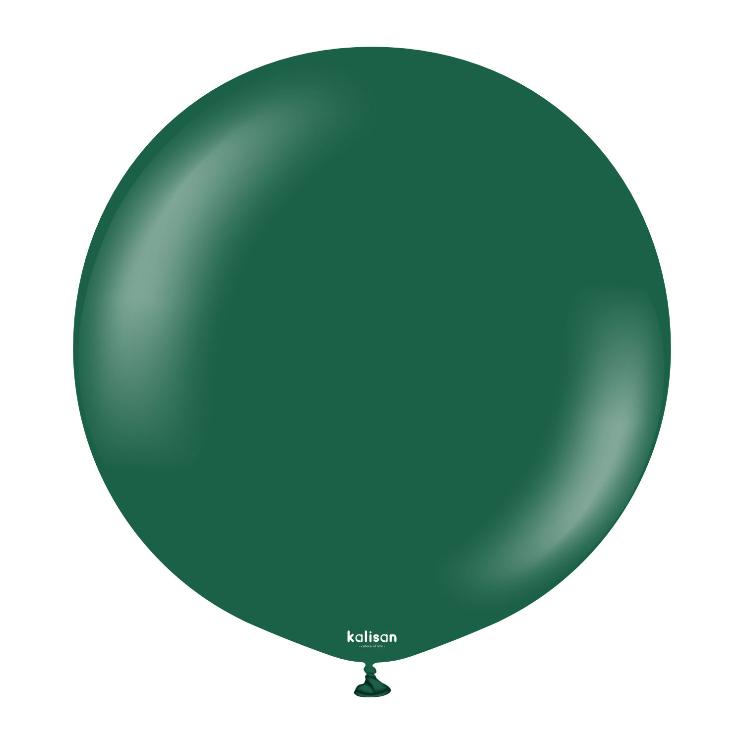 2329-standard-dark-green-24-36-inch-w-logo.png 24'' Standart Balon Koyu Yeşil (Dark Green) 2'li - Görsel 1