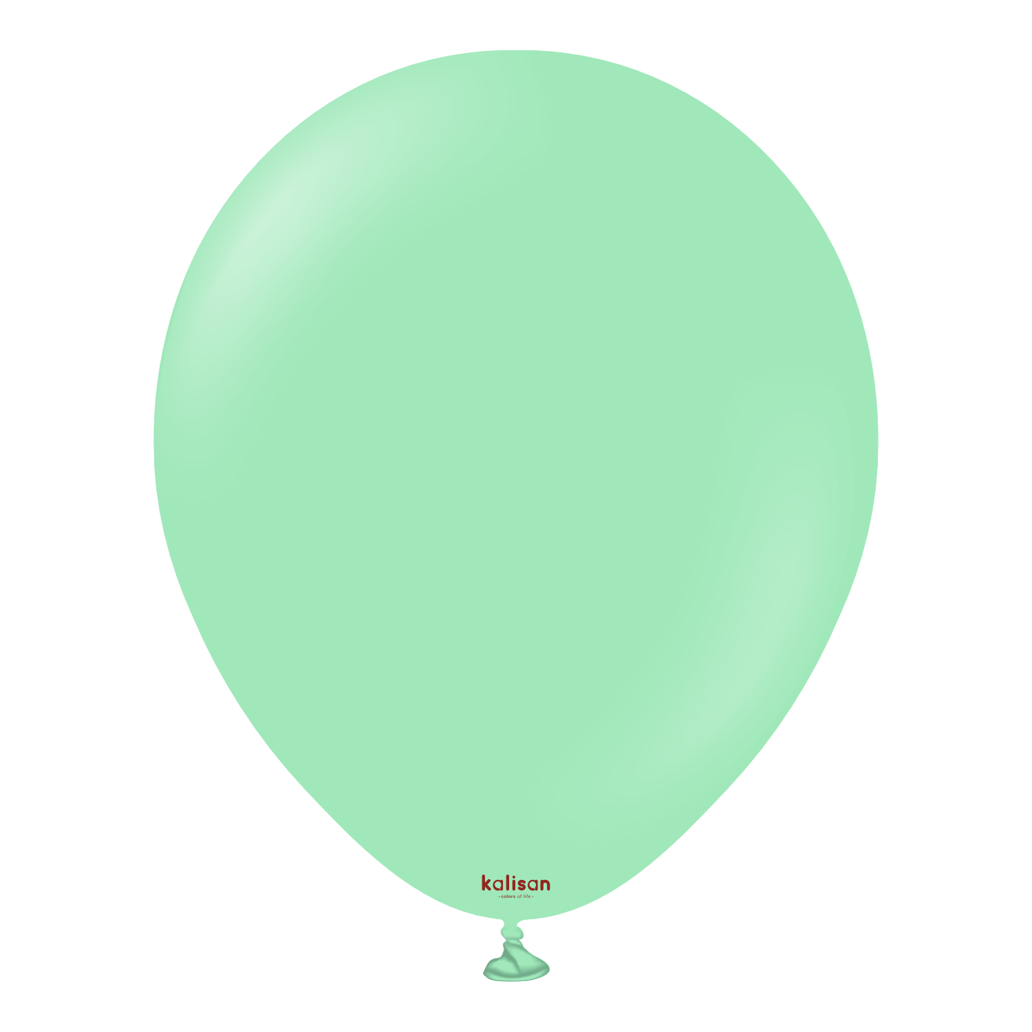 2336-standard-mint-green-12-18-inch-w-logo.png 12'' Standart Balon Mint Yeşili (Mint Green) 100'lü - Görsel 1