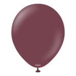 18'' Standart Balon Bordo (Burgundy) 5'li
