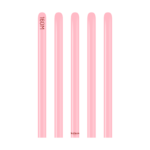 160M Pastel Doğal Pembe Sosis Balon (Flamingo Pink) 50'li Nozzle Up