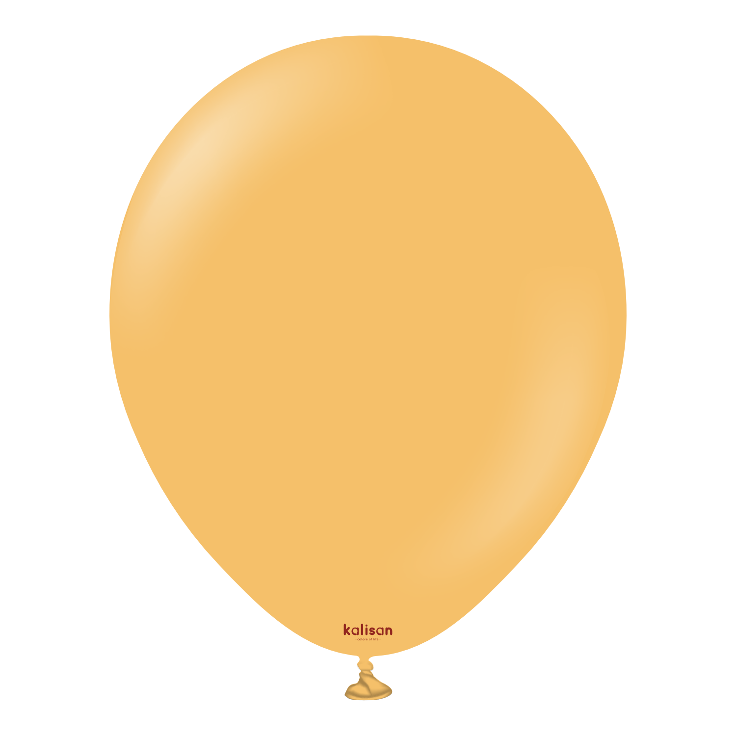 2350-standard-peach-12-18-inch-w-logo-1.png 18'' Standart Balon Şeffaf (Transparent) 5'li - Görsel 1
