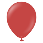 5'' Standart Balon Koyu Kırmızı (Deep Red) 100'lü