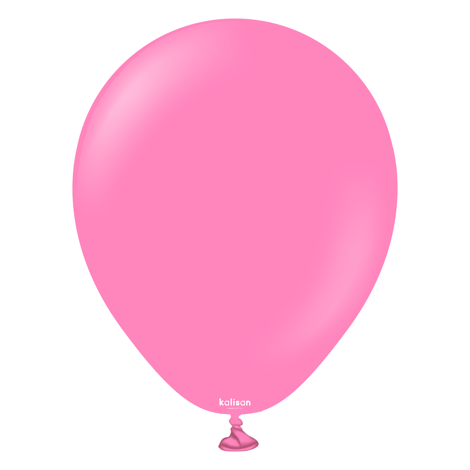 2354-standard-queen-pink-5-inch-w-logo.png 5'' Standart Balon Pembe Kil (Clay Pink) 100'lü - Görsel 1