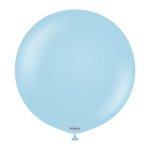 24'' Makaron Balon Mavi (Mac Blue) 2'li