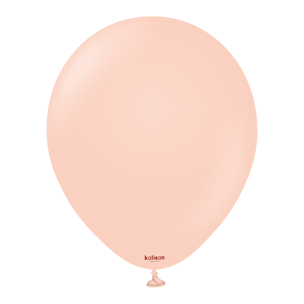 3006-macaron-salmon-12-inch-w-logo.png 12'' Makaron Balon Somon (Mac Salmon) 100’lü - Görsel 1