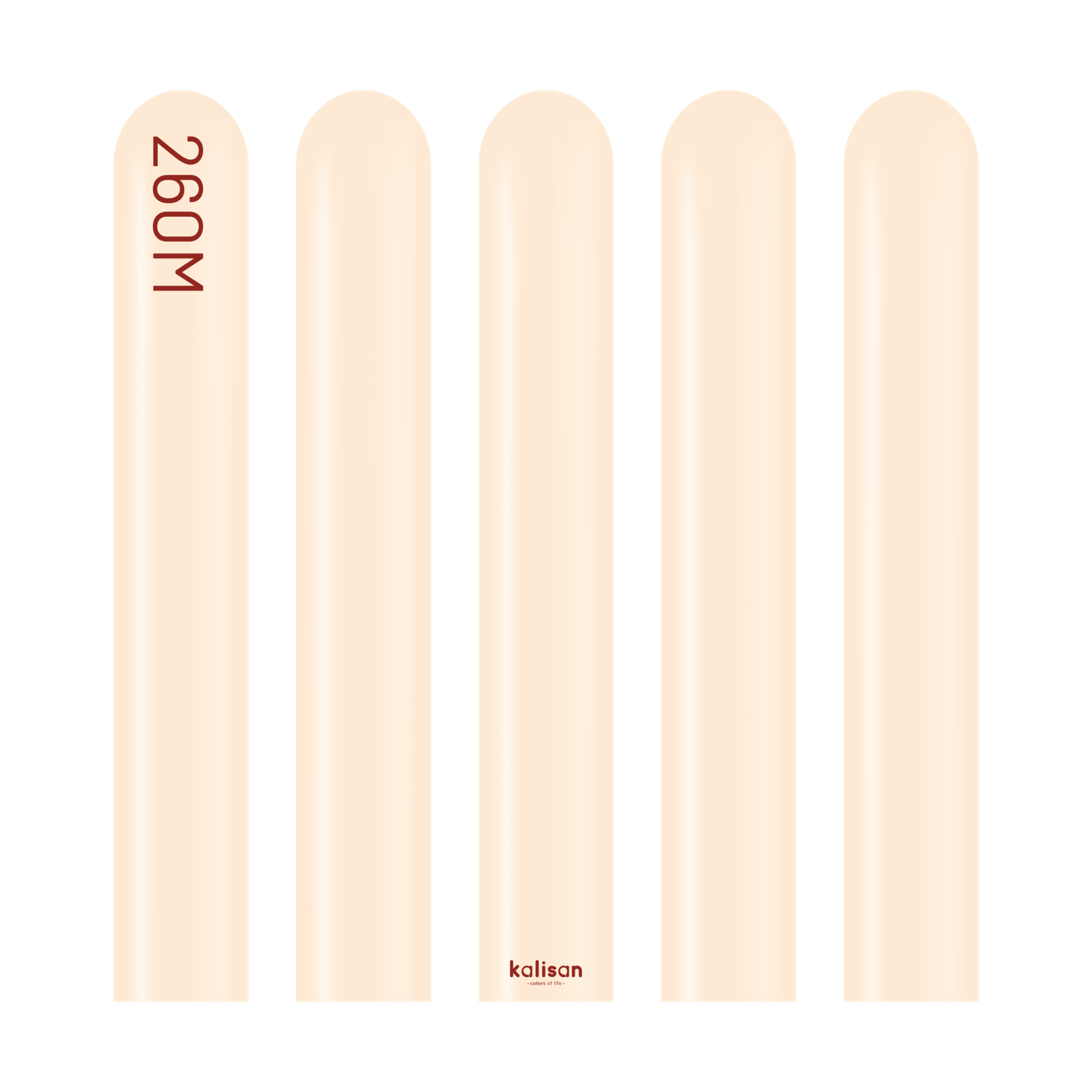 3006-macaron-salmon-260-w-logo.png Makaron Somon Sosis Balon (Mac Salmon) 100'lü - Görsel 1