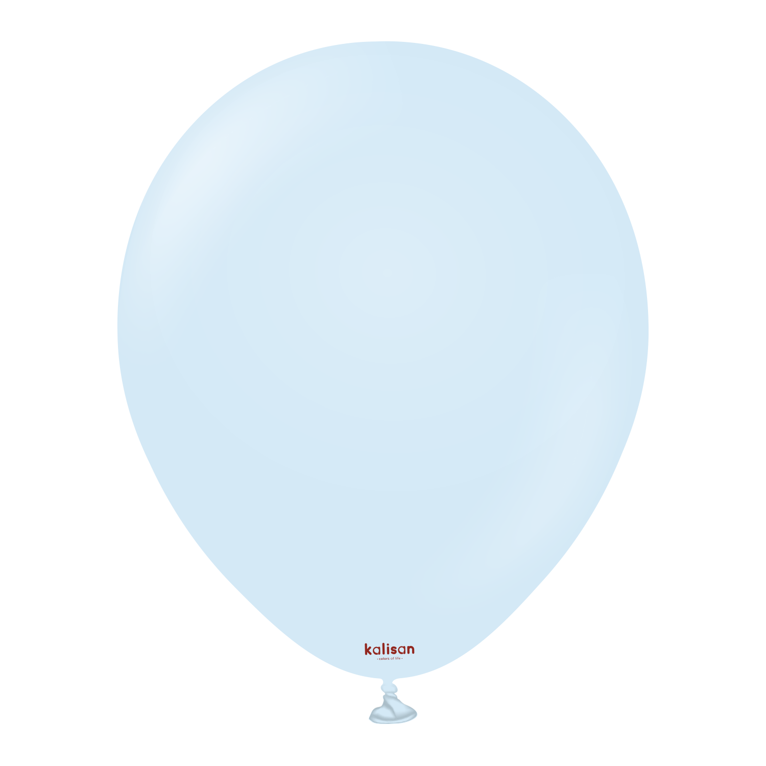 3007-macaron-baby-blue-12-inch-w-logo.png 12'' Makaron Balon Bebek Mavi (Mac Baby Blue) 100’lü - Görsel 1