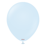 18'' Makaron Bebek Mavi Balon (Mac Baby Blue) 5'li