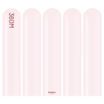 360M Makaron Pale Pembe Sosis Balon (Pale Pink) 50'li Nozzle Up