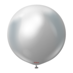 24'' Mirror Balon Gümüş (Silver) 2'li