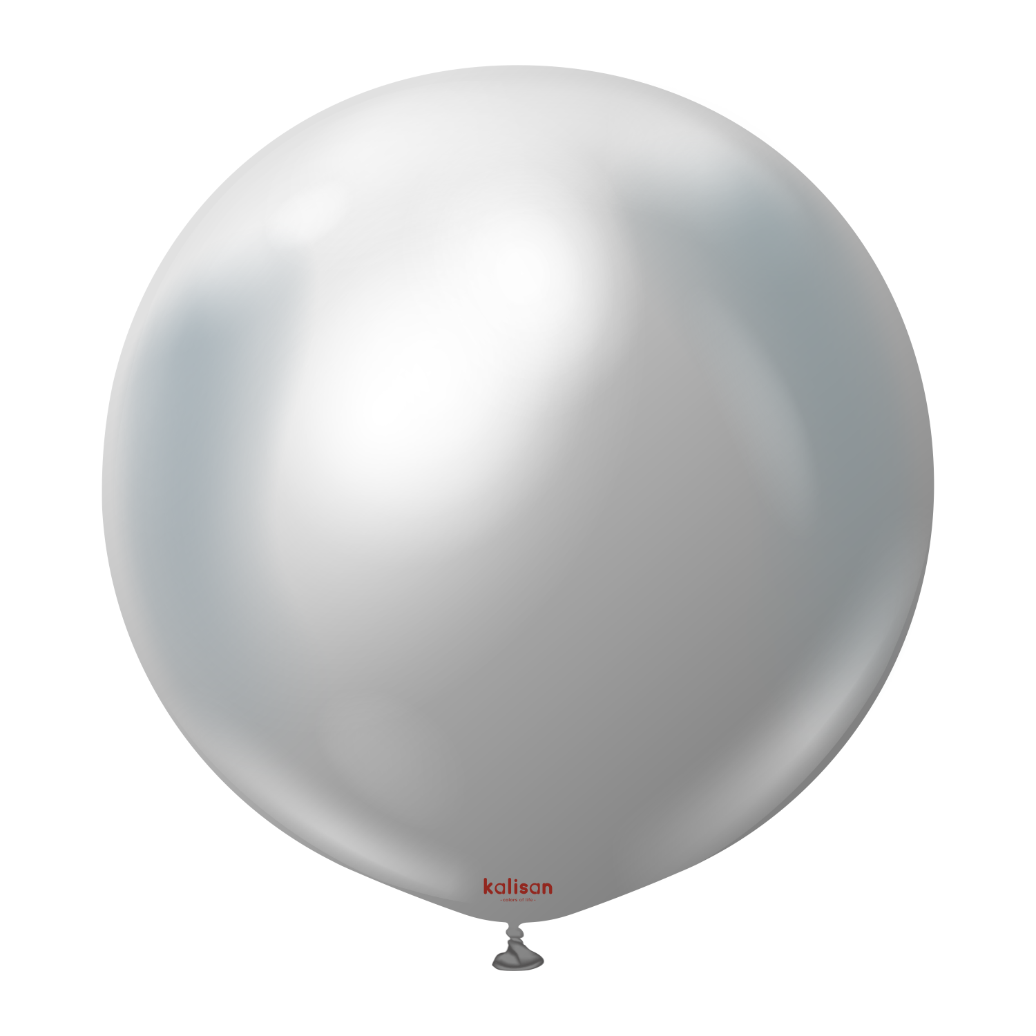 5002-mirror-silver-24-36-inch-w-logo.png 24'' Mirror Balon Gümüş (Silver) 2'li - Görsel 1