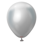 5'' Mirror Balon Gümüş (Silver) 100’lü