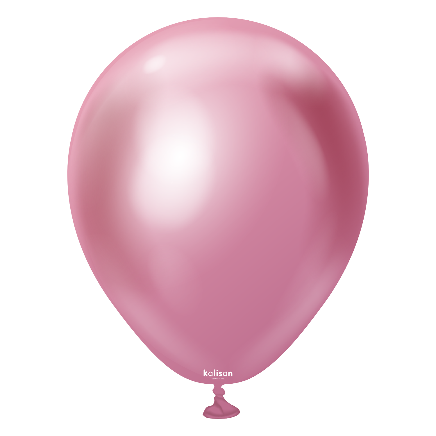 5003-mirror-pink-5-inch-w-logo.png 5'' Mirror Balon Pembe (Pink) 100’lü - Görsel 1