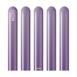 Mirror Mor Sosis Balon (Violet) 50'li