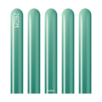 Mirror Yeşil Sosis Balon (Green) 50'li