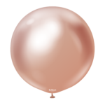 24'' Mirror Balon Gül Kurusu (Rosegold) 2'li