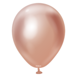 5'' Mirror Balon Gül Kurusu (Rosegold) 100’lü