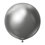 24'' Mirror Balon Uzay Gri (Space Grey) 2'li