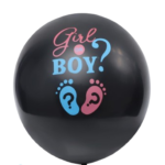 18'' Cinsiyet Balonu 2'li Pulsuz