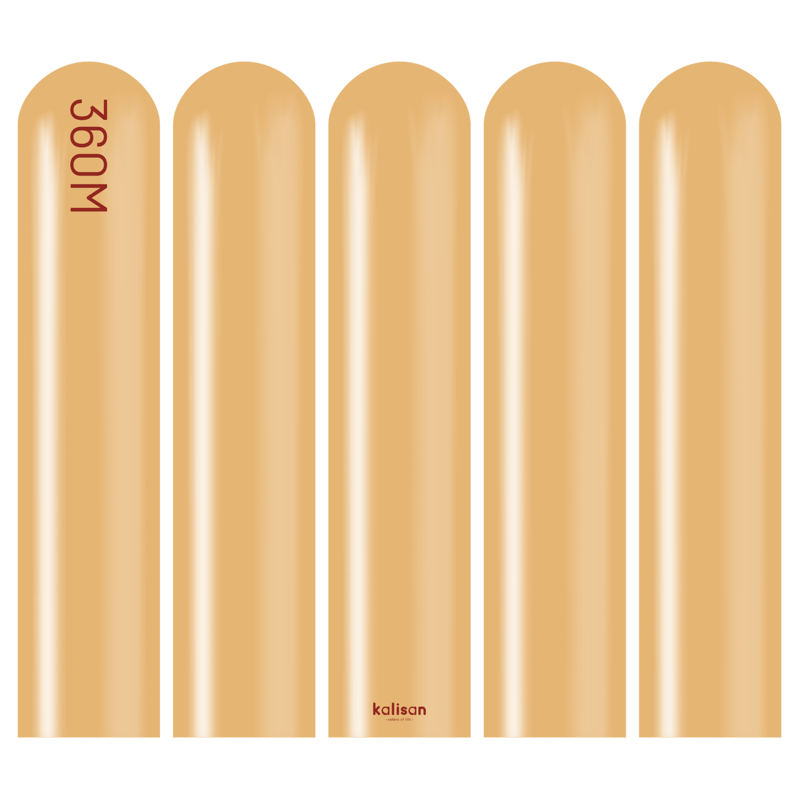 7002-metallic-gold-360-w-logo.png 360M Metalik Altın Sosis Balon (Metallic Gold) 50'li Nozzle Up - Görsel 1