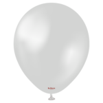 11'' Kalisan Metalik Gümüş Balon (Silver) 50'li