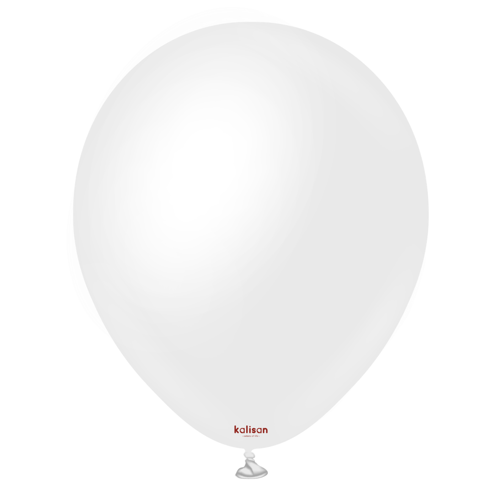7050-opaque-satin-snow-white-12-18-inch-w-logo.png 11'' Opak Balon Saten Kar Beyaz (Snow White) 50'li - Görsel 1
