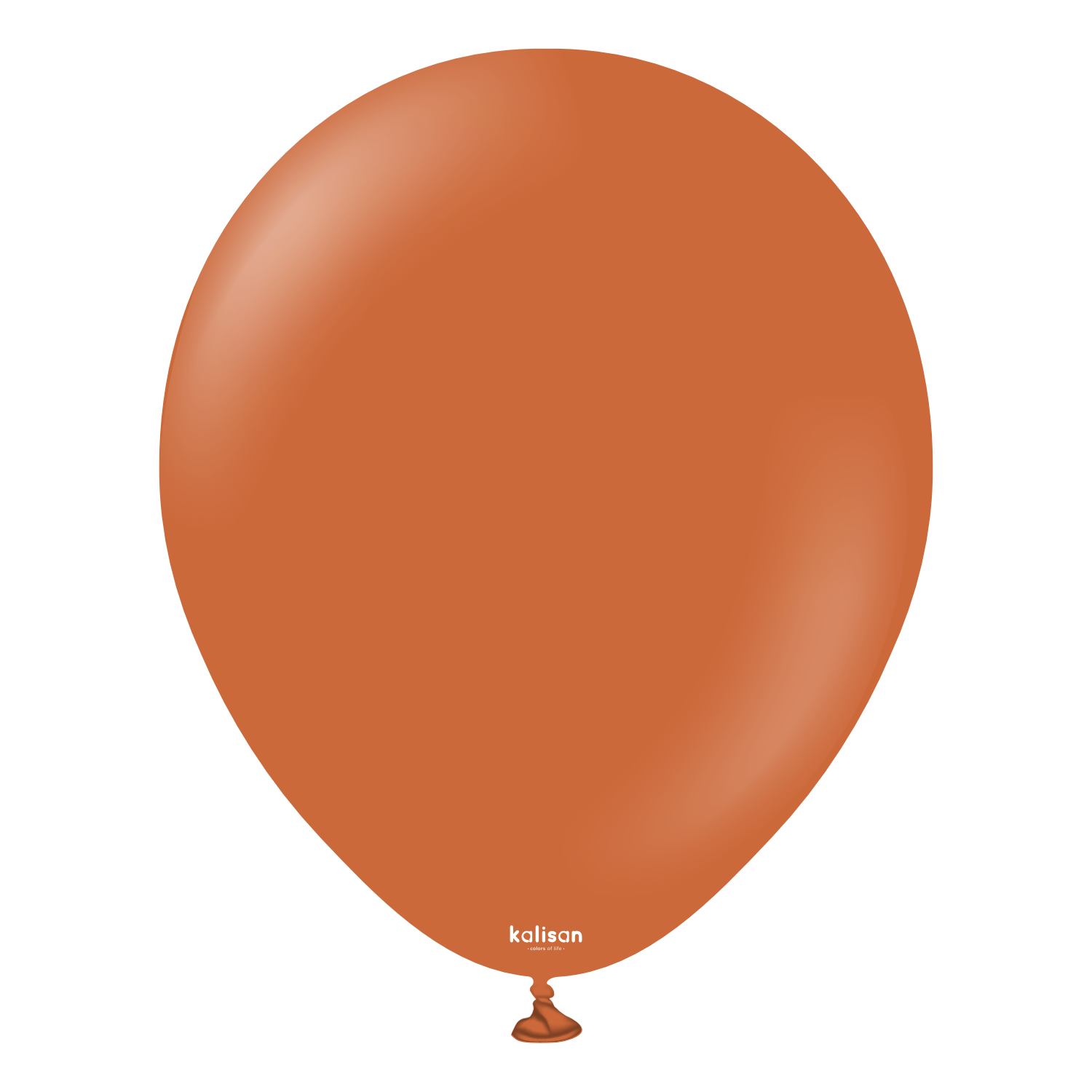 8001-retro-rust-orange-12-18-inch-w-logo-1.png 18'' Retro Balon Yanık Turuncu (Rust Orange) 5'li - Görsel 1