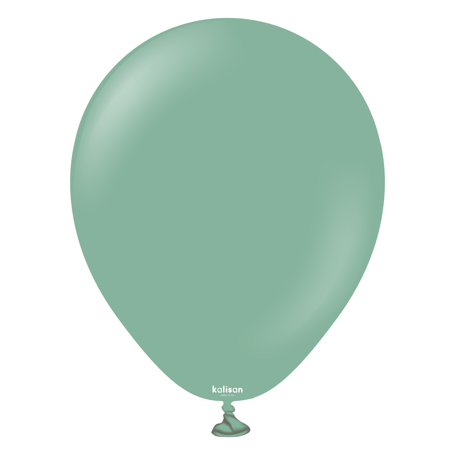 8006-retro-sage-5-inch-w-logo.png 5'' Retro Balon Adaçayı (Sage) 100’lü - Görsel 1