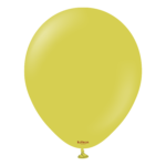18'' Retro Balon Zeytin (Olive) 5'li