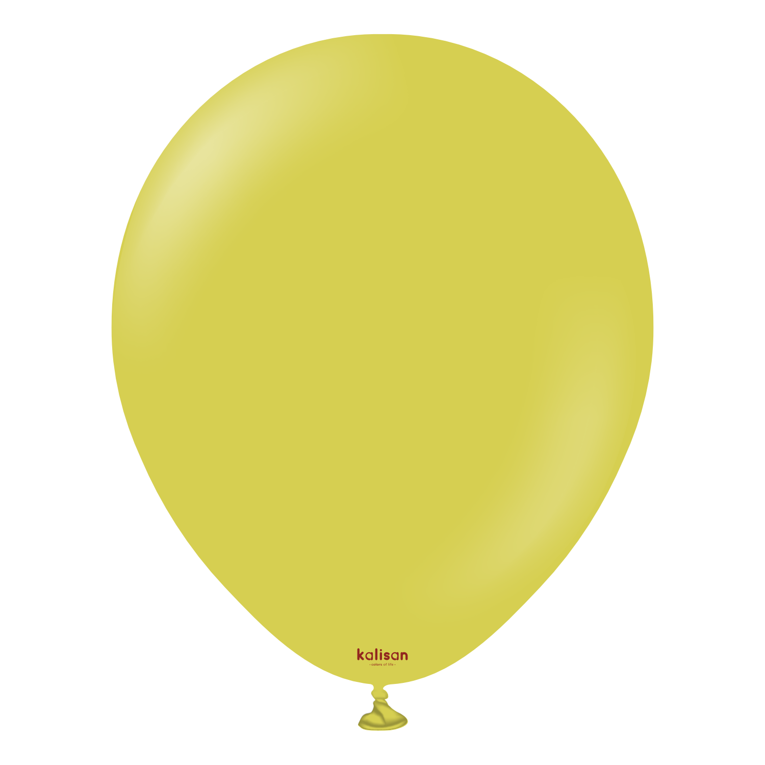 8009-retro-olive-12-18-inch-w-logo.png 12'' Retro Balon Zeytin (Olive) 100’lü - Görsel 1