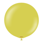 24'' Retro Balon Zeytin (Olive) 2'li