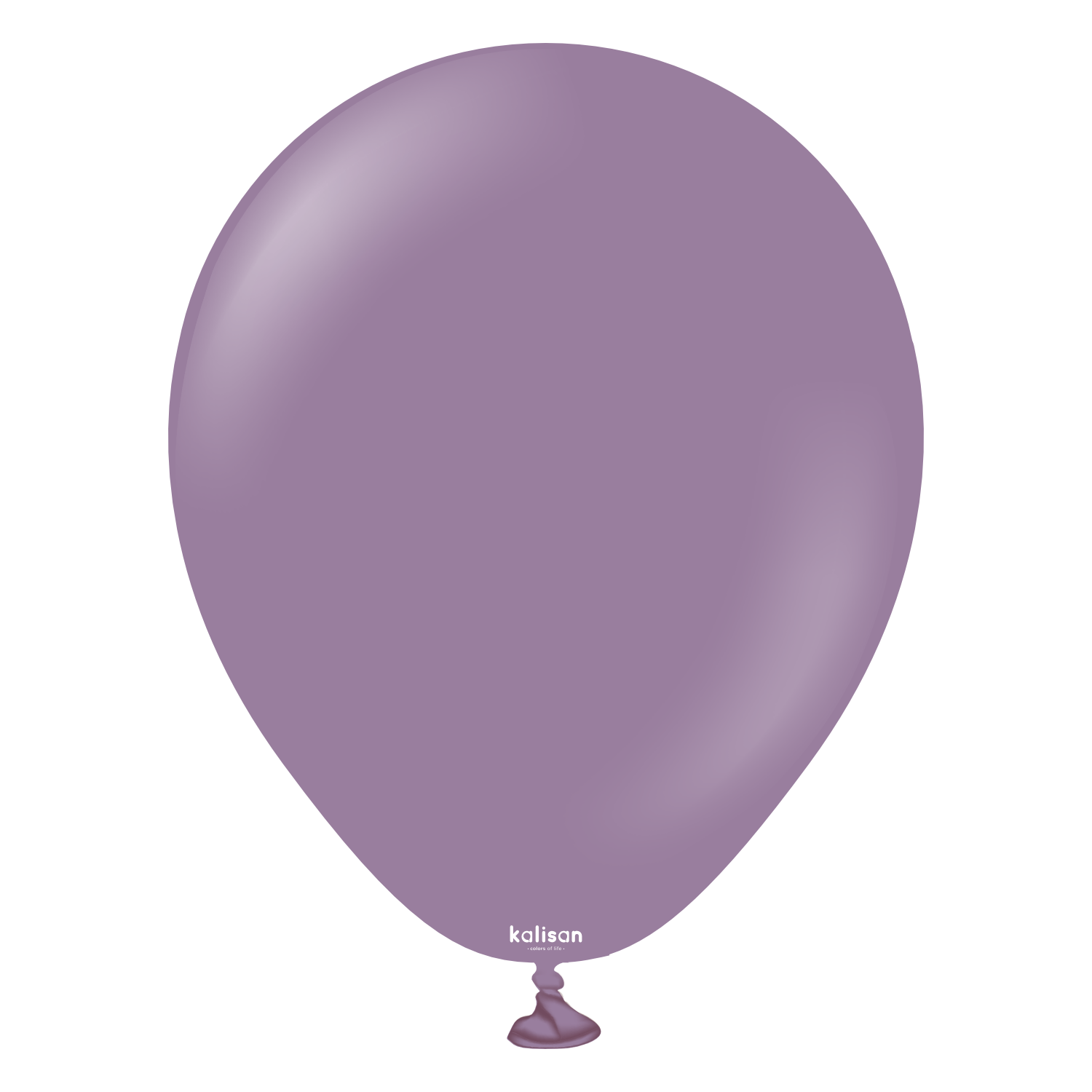 8011-retro-lavender-5-inch-w-logo.png 5'' Retro Balon Lavanta (Lavender) 100’lü - Görsel 1