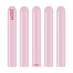Retro Toz Pembe Sosis Balon (Dusty Rose) 100'lü