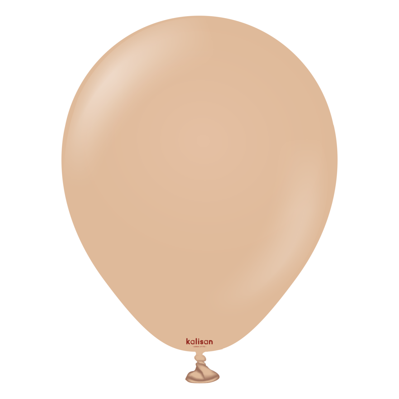 8014-retro-desent-sand-5-inch-w-logo.png 5'' Retro Balon Çöl Kumu (Desert Sand) 100’lü - Görsel 1