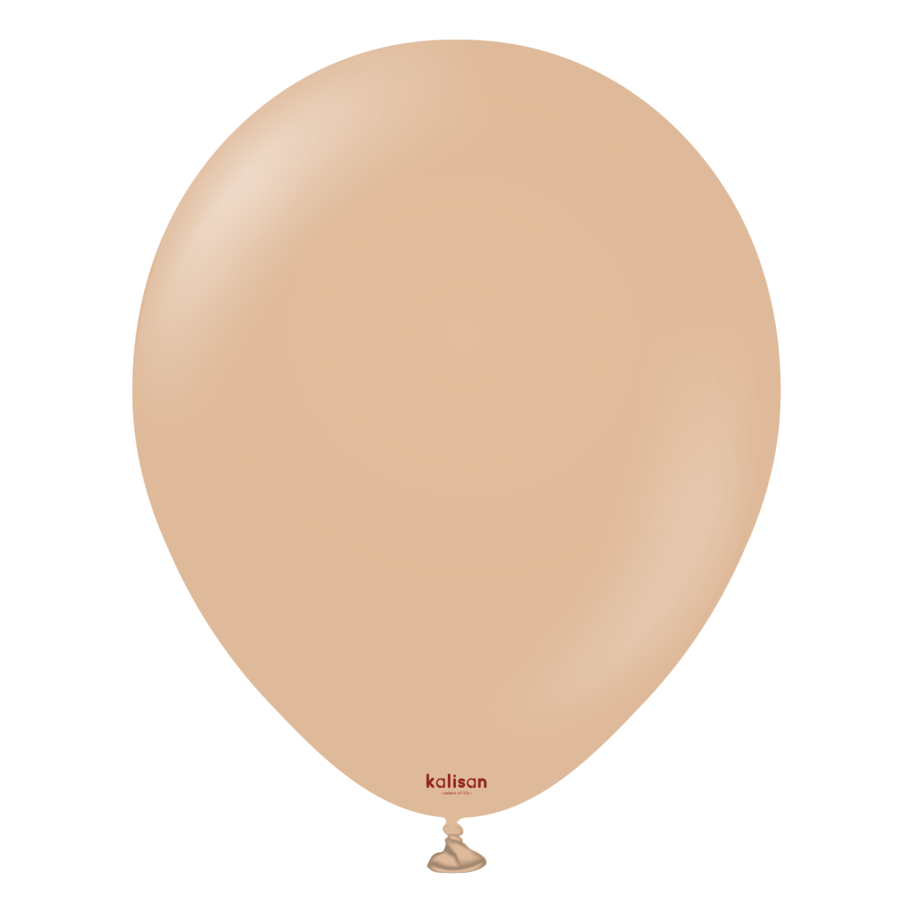 8014-retro-desert-sand-12-inch-w-logo.png 12'' Retro Balon Çöl Kumu (Desert Sand) 100’lü - Görsel 1