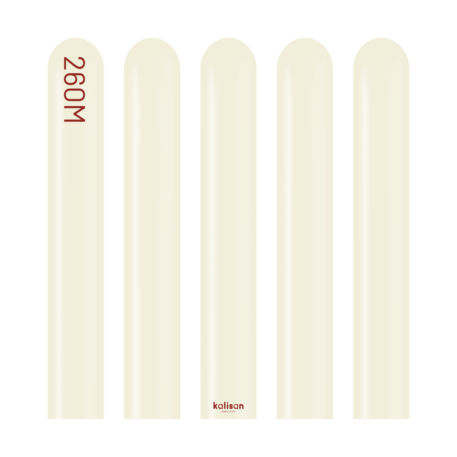 8015-retro-white-sand-260-w-logo.png Retro Deniz Kumu Sosis Balon (White Sand) 100'lü - Görsel 1